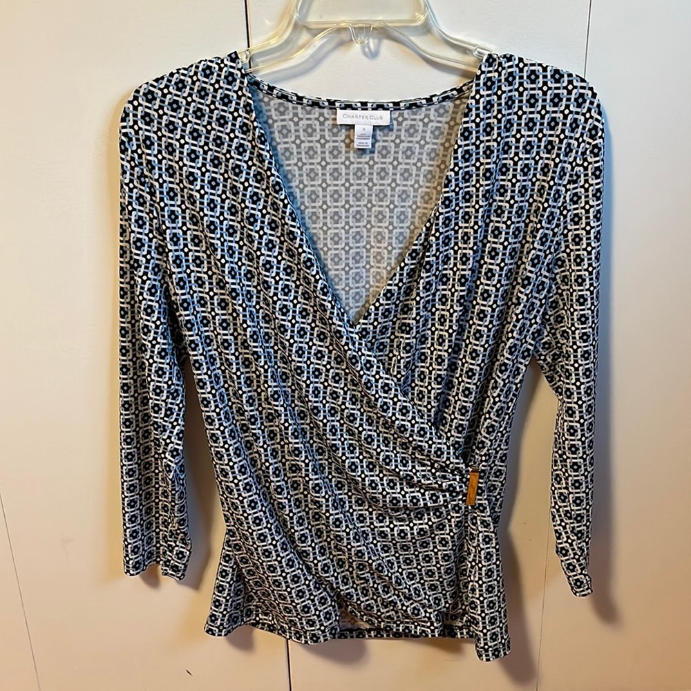 Charter Club Blouse Size Small